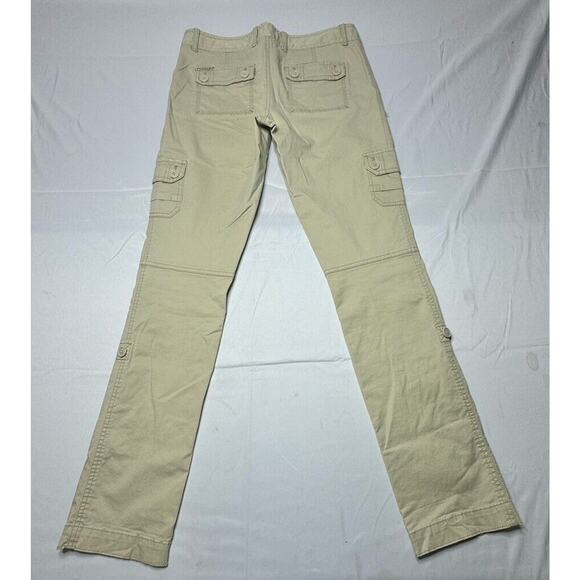 Juicy Couture Women’s Khaki Slim Fit Cargo Pants - Size 4 (32x32) - Picture 2 of 7